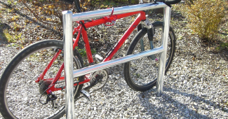 Fahrradständer Anlehne My Edelstahl Elektropoliert