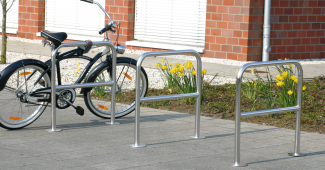 Fahrradständer Anlehne Aris Rohr Verzinkt 4